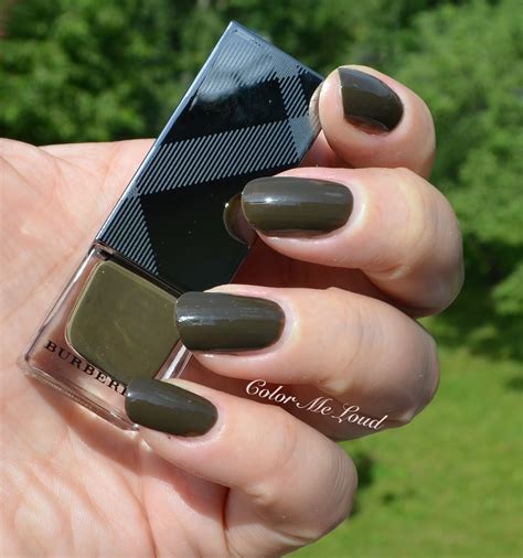 burberry khaki green nail polish|The Best Neutral Nail Polish for Spring Is a Swipe of Khaki .